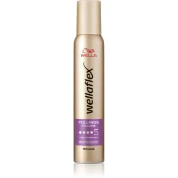 Wella Wellaflex Fullness Volume spuma cu fixare foarte puternica