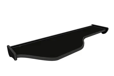 Masa lunga bord camion compatibila cu DAF XF 106 01.2014+, Negru cu cusatura gri