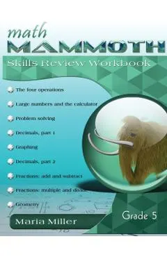 Math Mammoth Grade 5 Skills Review Workbook