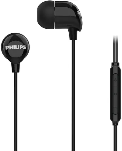 Căști cu microfon Philips - TAE2146WT/00, negru