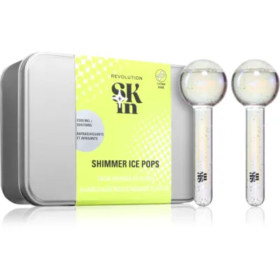 Revolution Skincare Skin Ice Globes accesoriu de masaj faciale 2 buc
