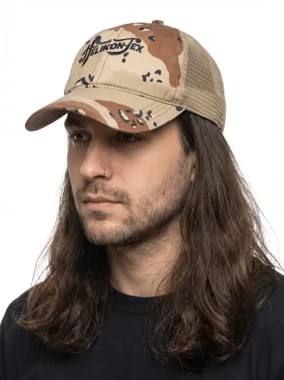Sapca Helikon-Tex Trucker Desert Refresh – Chocolate Chip Camo - Default Title
