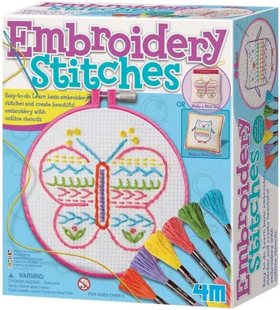 Trusă creativă 4M - Broderie