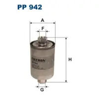 Filtru combustibil FILTRON PP 942