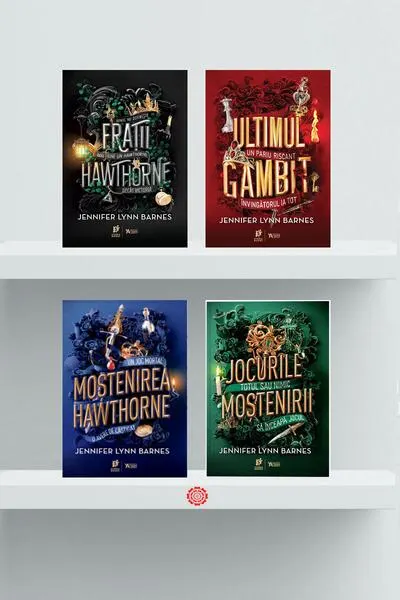 Pachet Seria Jocurile moștenirii - Paperback brosat - Jennifer Lynn Barnes