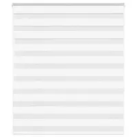Gossi jaluzea tip zebra alb latime tesatura 115,9 cm poliester