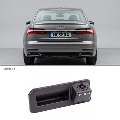 Cameră marșarier Audi A6 C8 2019+ în mâner AHD 1080P NTSC MOSERA