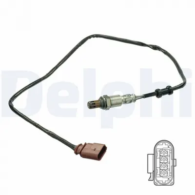 Sonda Lambda (865mm) Potrivit Kia Sorento I; Nissan X-Trail I; Seat Mii; Skoda Citigo; Suzuki Baleno; Vw Load Up, Up! 1.0-2.4 06.01