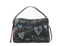 Geanta DESIGUAL bleumarin, SAXA56, din material textil