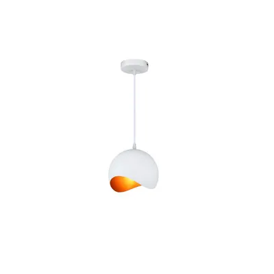Lampa tavan - Ceiling fixture MAVIA , 4949,AC220-240V,50/60Hz,1*E27, IP20, Diameter 20 CM,single, white/gold
