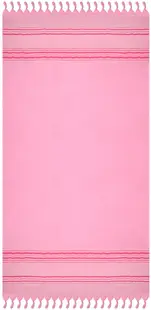 Prosop de plajă Rakla - Nicol, 100% bumbac, rose, 90 х 170 cm