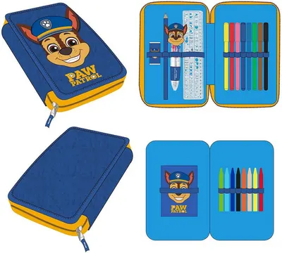 Penar echipat Cerda Paw Patrol - 2 compartimente cu fermoar