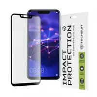 Folie de protectie Ecran Techsuit pentru Huawei P Smart+ 2019 / Mate 20 Lite / nova 3 / nova 3i, Sticla Securizata, Full Glue, 111D, Neagra