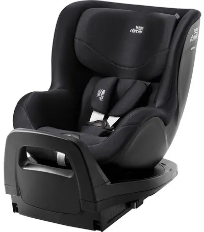 Scaun auto Britax Romer - Dualfix Pro M, IsoFix, i-Size, 61-105 cm, Deep Black