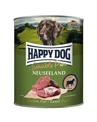 HAPPY DOG Sensible Pure Noua Zeelandă hrană umedă pentru câini cu carne de miel 800 g