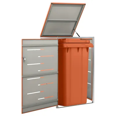 Gossi magazie pentru pubela unica, 69x77,5x112,5 cm, otel inoxidabil