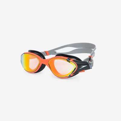 Ochelari de înot Lentile Oglindă Speedo Biofuse 2.0 Negru-Oranj