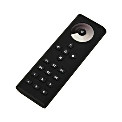 LED RF WiFi Controller Mono remore controller- 6 Zonen Black