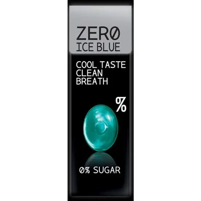 Bomboane Zero ICE Blue fara zahar, 32 g Engros