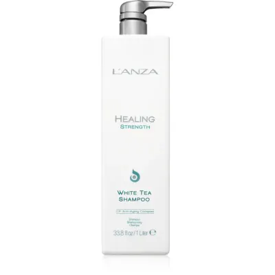 L'anza Healing Strength White Tea Shampoo Sampon pentru par fin, moale cu ceai alb 950 ml