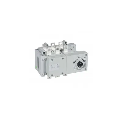 Selector manual retea-grup - size 2 - 3P - 100 A - I-O-II