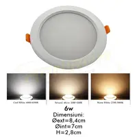 Fomsi – Spot led IP54/3C 6w/85mm 569 *TV 0,25ron