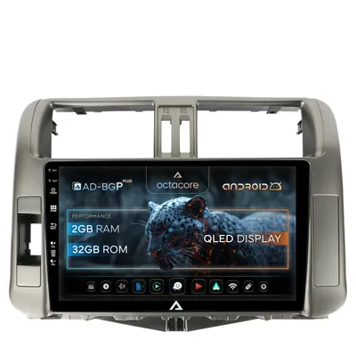 Navigatie Toyota Land Cruiser Prado J150 (2009-2013), Android, P-Octacore 2GB RAM + 32GB ROM, 9 Inch - AD-BGP9002+AD-BGRKIT070
