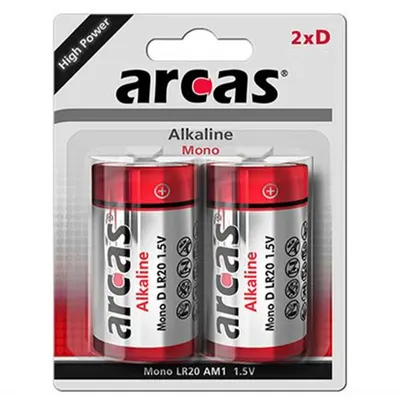 Baterii D R20, blister 2 Buc. Arcas