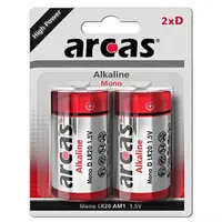 Baterii D R20, blister 2 Buc. Arcas