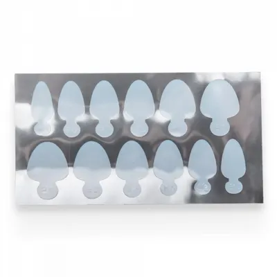 French Silicone Pads - Short Almond