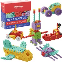Mini constructor de vafe Marioinex - Micul maestru, 200 de piese