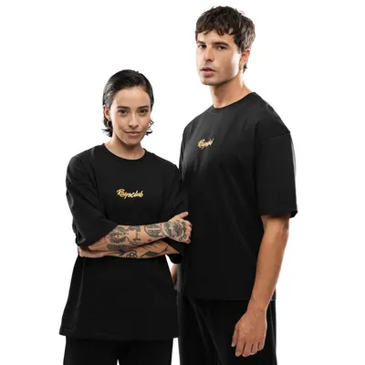Tricou larg pentru bărbați Rayo Club RC Tactic Circle Black Negru