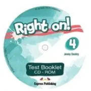 Curs de limba engleza Right on 4. Test booklet CD-ROM