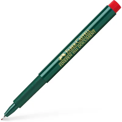 Liner Faber-Castell 1511 - roșu, 0.4 mm