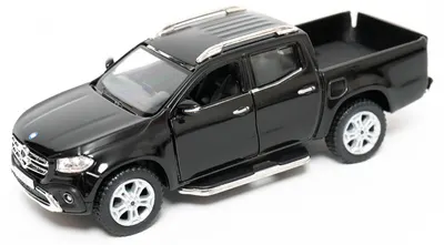 Mașinuță metalică Kinsmart - Mercedes-Benz X-Class, 1:42, neagră