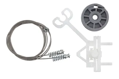 Set reparatie macara geam spate stanga potrivit CITROEN NEMO, NEMO/MINIVAN; FIAT FIORINO/MINIVAN, QUBO; PEUGEOT BIPPER, BIPPER TEPEE dupa 2007 - (set)