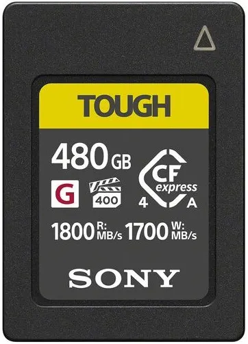 Card de memorie Sony - Tough, 480GB, CFexpress Type A, VPG400