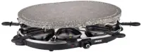 Plita Raclette electrica Princess 0116272001001, 1200W, 43x30 cm (Gri/Negru)