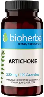 Artichoke, 250 mg, 100 capsule, Bioherba