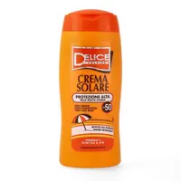 Crema cu Protectie Solara, Delice, SPF 50, cu Vitamina E, 250 ml