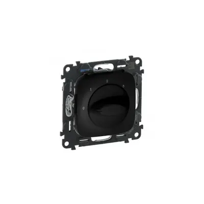 Ventilation control switch Valena Allure - negru