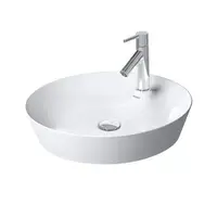 Lavoar Duravit Cape Cod 2328480000, montare pe blat, 480 mm, DuraCeram, rotund, Alb