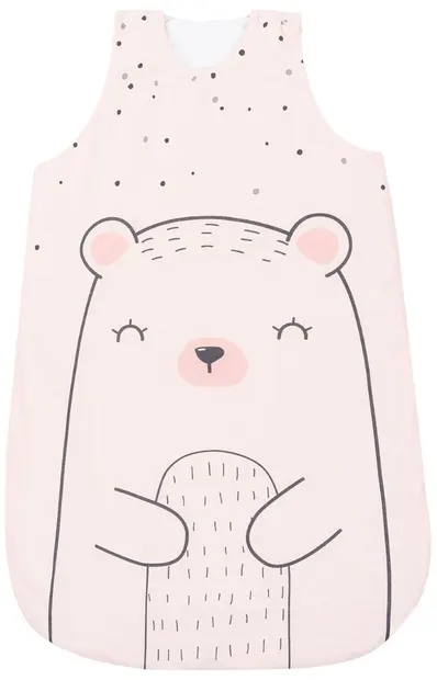 Sac de dormit KikkaBoo - Bear with me, 6-18 luni, Pink