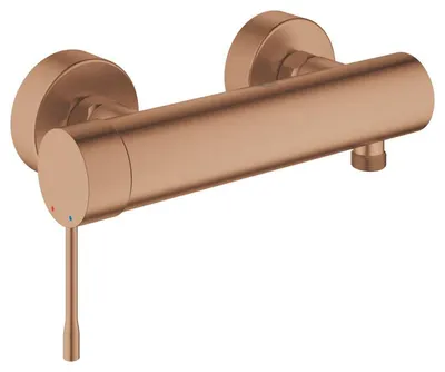 Baterie dus Grohe Essence 25252DL1, 1/2 inch, aparenta, mat, Cupru