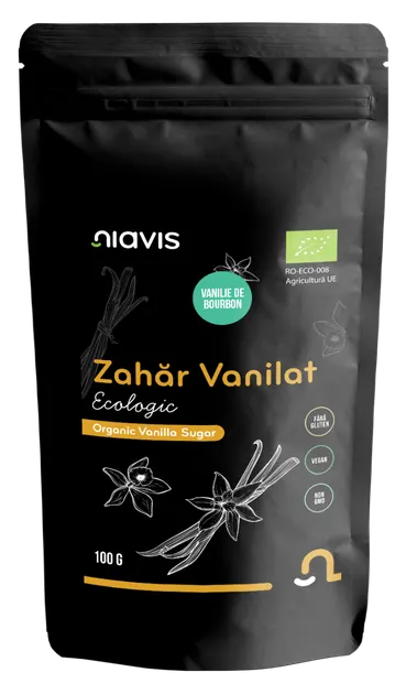 Zahar vanilat ecologic, 100g, Niavis