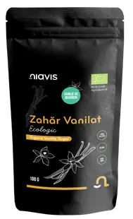 Zahar vanilat ecologic, 100g, Niavis