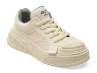 Pantofi sport GRYXX albi, 66608, din piele naturala