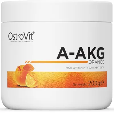 A-AKG Powder, portocală, 200 g, OstroVit