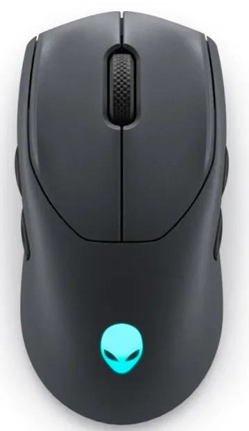Mouse de gaming Alienware - AW720M, optic, wireless, Dark Side of the Moon