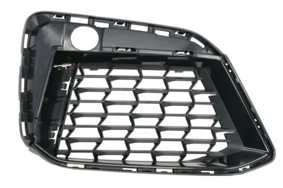 Grila bara Fata Stanga deschis, pachet M, cu orificii senzori parcare, plastic, negru lucios potrivit BMW 3 G20, G80, G28, 3 G21, G81, 5 G30, F90, 5 G31 09.16